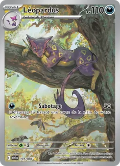 Carte Pokémon Léopardus 137