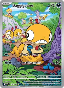 Carte Pokémon Baggiguane 138
