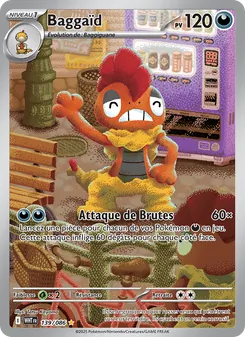 Carte Pokémon Baggaïd 139