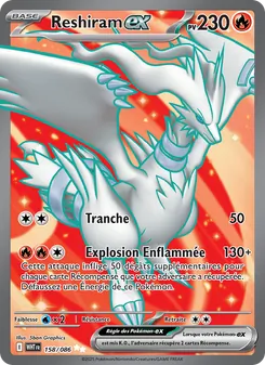 Carte Pokémon Reshiram-ex 158