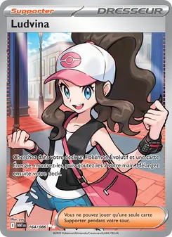 Carte Pokémon Ludvina 164 — Flamme Blanche