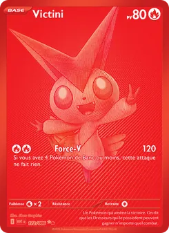 Carte Pokémon Victini 172