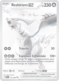 Carte Pokémon Reshiram-ex 173