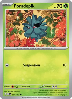 Carte Pokémon Pomdepik 004