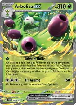 Carte Pokémon Arboliva-ex 023