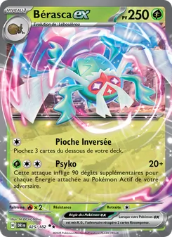 Carte Pokémon Bérasca-ex 025