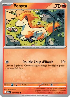 Carte Pokémon Ponyta 029