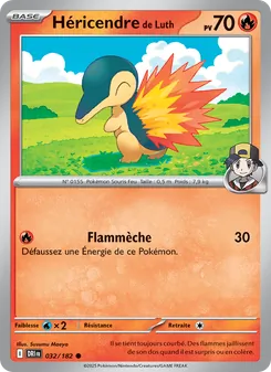 Carte Pokémon Héricendre de Luth 032 — Rivalités Destinées