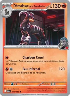 Carte Pokémon Démolosse de la Team Rocket 038