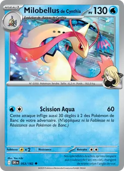 Carte Pokémon Milobellus de Cynthia 053