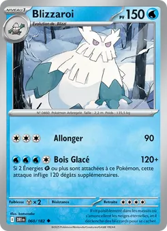 Carte Pokémon Blizzaroi 060
