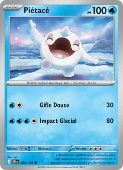 Carte Pokémon Piétacé 064