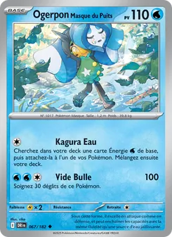Carte Pokémon Ogerpon Masque du Puits 067