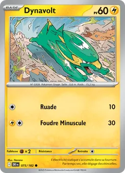 Carte Pokémon Dynavolt 075