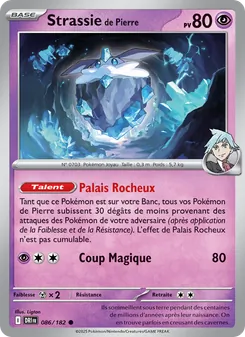 Carte Pokémon Strassie de Pierre 086