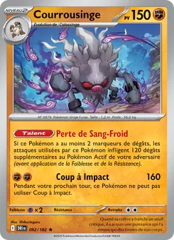 Carte Pokémon Courrousinge 092