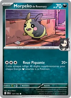 Carte Pokémon Morpeko de Rosemary 137