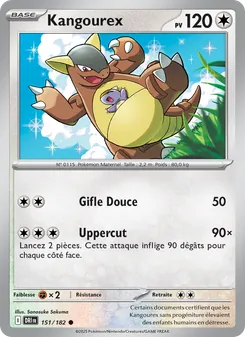 Carte Pokémon Kangourex 151