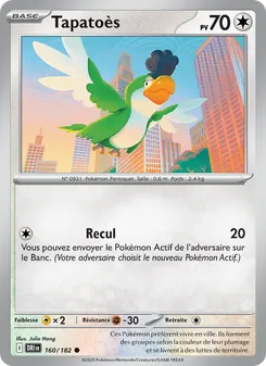 Carte Pokémon Tapatoès 160