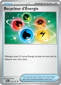 Carte Pokémon Recycleur d'Énergie 164 — Rivalités Destinées