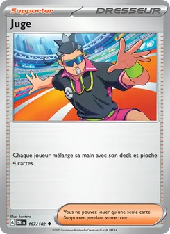 Carte Pokémon Juge 167 — Rivalités Destinées