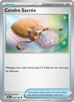 Carte Pokémon Cendre Sacrée 168 — Rivalités Destinées