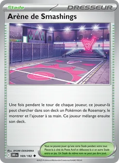 Carte Pokémon Arène de Smashings 169