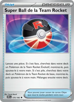 Carte Pokémon Super Ball de la Team Rocket 175