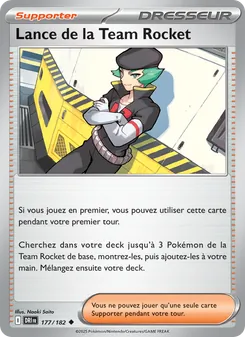 Carte Pokémon Lance de la Team Rocket 177