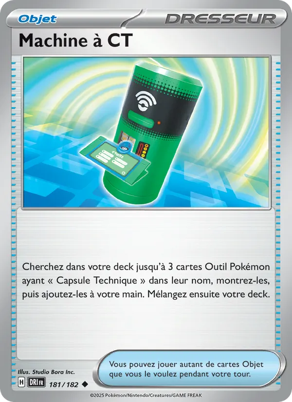 Carte Pokémon Machine à CT 181/182 de l'extension Rivalités Destinées