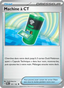 Carte Pokémon Machine à CT 181 — Rivalités Destinées