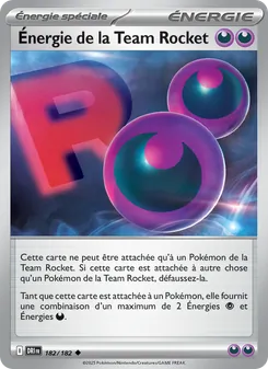 Carte Pokémon Énergie de la Team Rocket 182