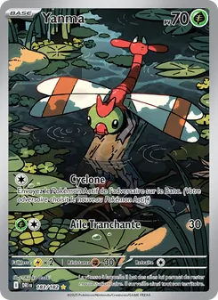 Carte Pokémon Yanma 183