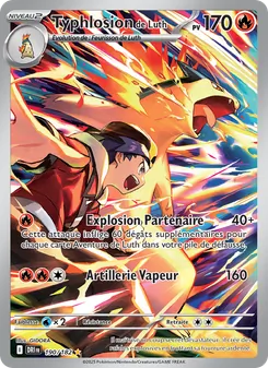 Carte Pokémon Typhlosion de Luth 190