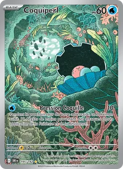 Carte Pokémon Coquiperl 195