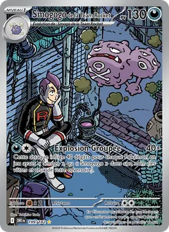 Carte Pokémon Smogogo de la Team Rocket 199