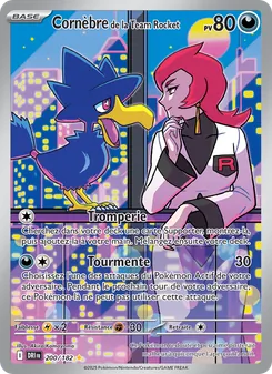 Carte Pokémon Cornèbre de la Team Rocket 200 — Rivalités Destinées