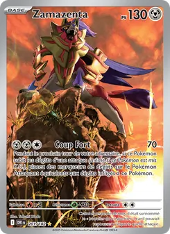 Carte Pokémon Zamazenta 201