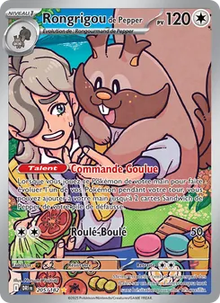 Carte Pokémon Rongrigou de Pepper 205 — Rivalités Destinées
