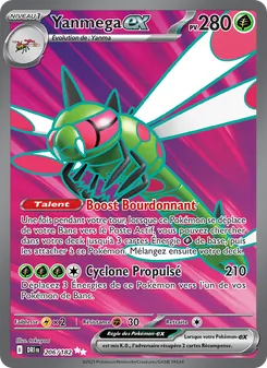 Carte Pokémon Yanmega-ex 206 — Rivalités Destinées