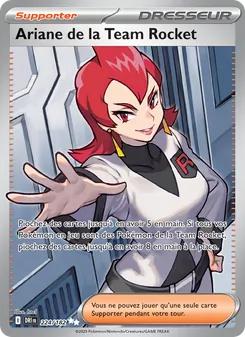 Carte Pokémon Ariane de la Team Rocket 224