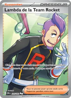 Carte Pokémon Lambda de la Team Rocket 226 — Rivalités Destinées