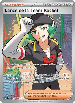 Carte Pokémon Lance de la Team Rocket 227 — Rivalités Destinées