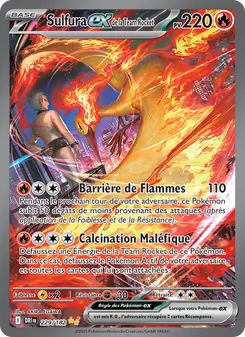 Carte Pokémon Sulfura-ex de la Team Rocket 229