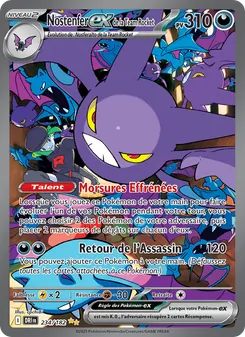 Carte Pokémon Nostenfer-ex de la Team Rocket 234