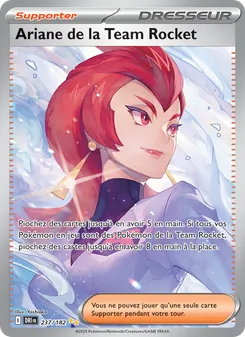 Carte Pokémon Ariane de la Team Rocket 237