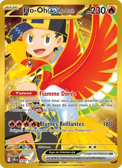 Carte Pokémon Ho-Oh-ex de Luth 239