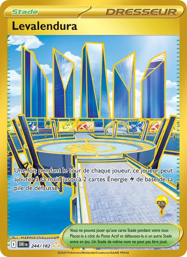 Carte Pokémon Levalendura 244/182 de l'extension Rivalités Destinées