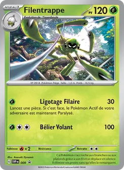 Carte Pokémon Filentrappe 009