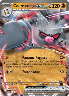 Carte Pokémon Courrousinge-ex 032